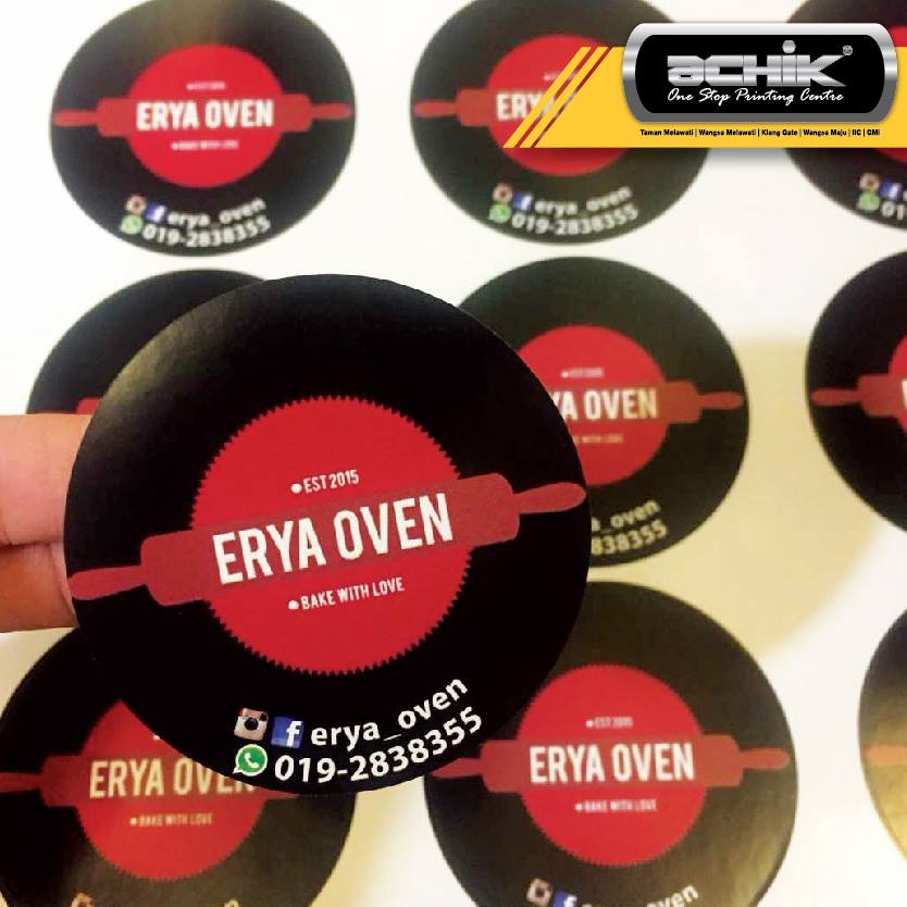 Cutting Sticker - PVC Stickers/Transparent (Custom) 483mm X 330mm