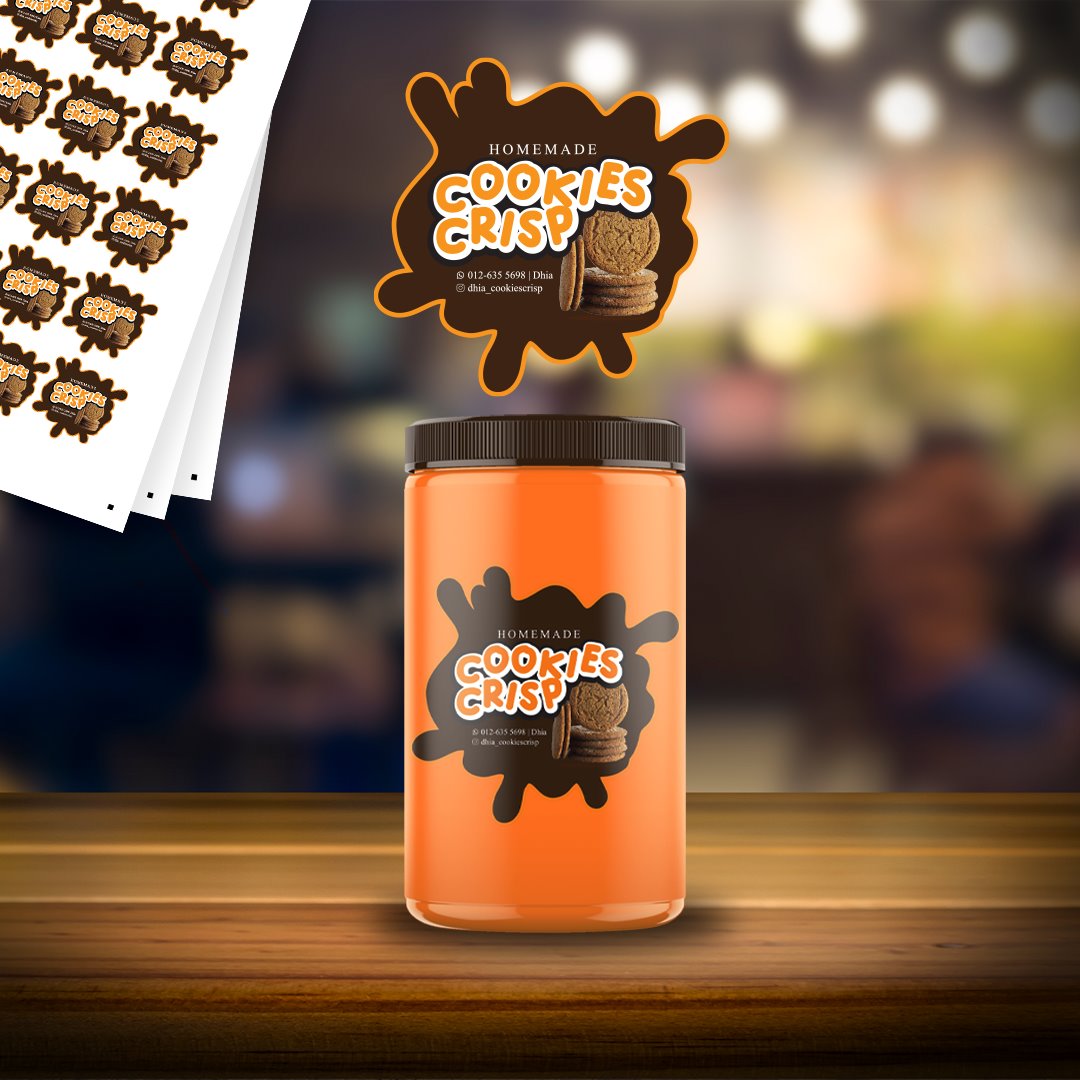 Sticker Label - Mirrorcoat