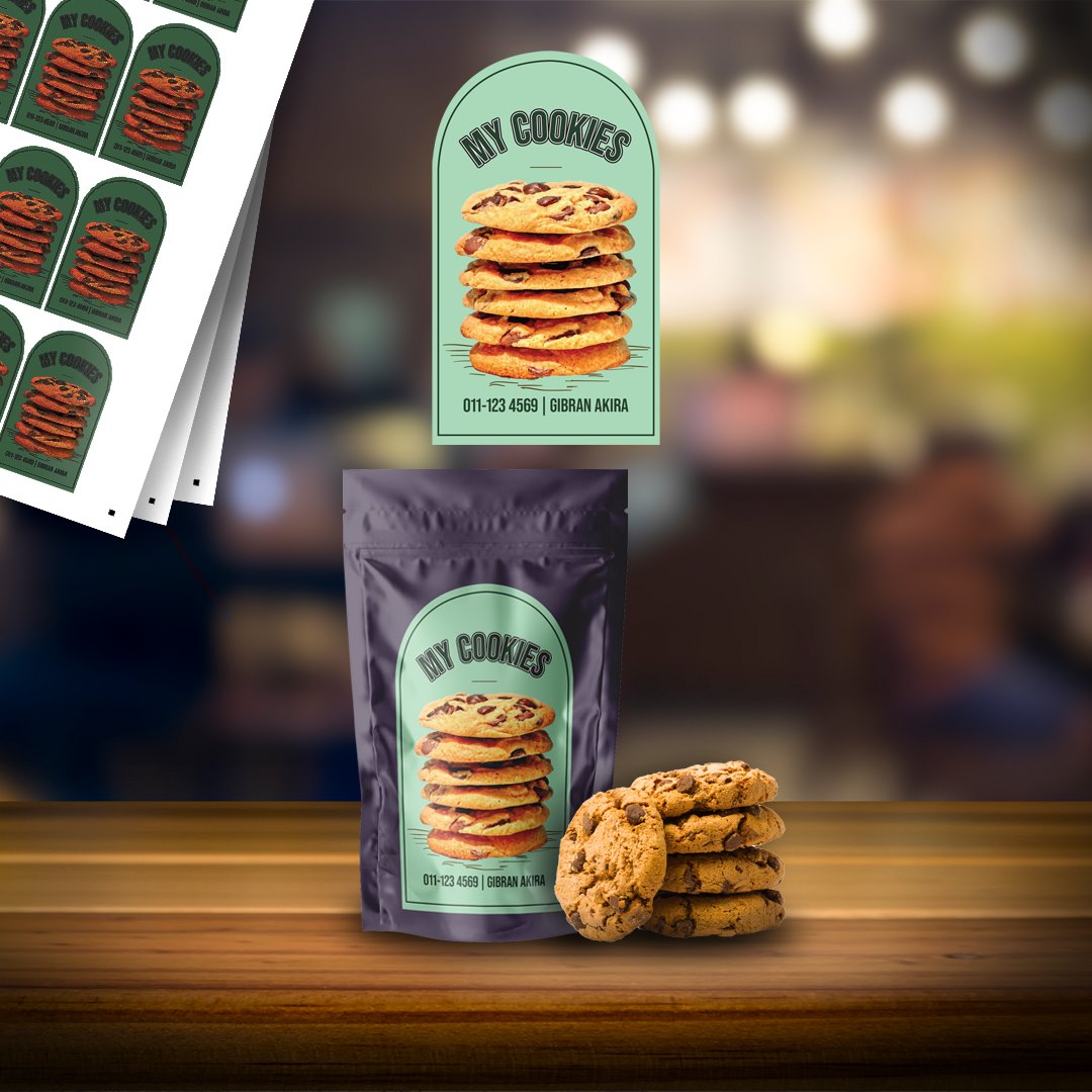 Sticker Label - PVC/Transparent